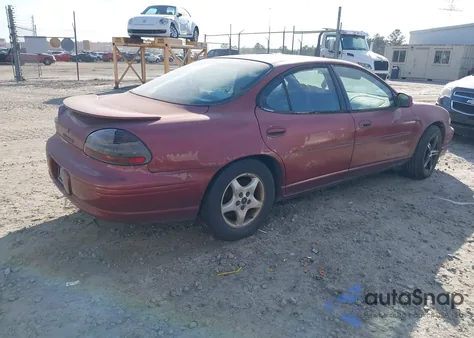 2002 Pontiac Grand Prix Se из США, поврежденный, VIN 1G2WK52J02F213350